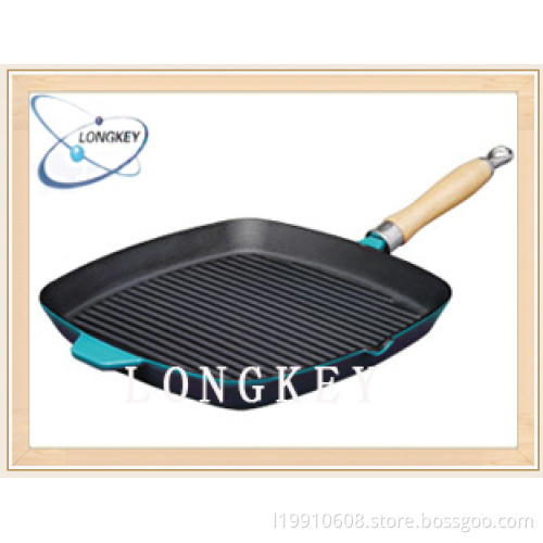 enamel cast iron grill